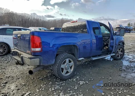 2013 GMC Sierra K2500 Slt from USA, damaged, VIN 1GT221C89DZ367233
